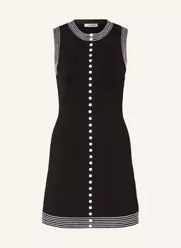 Трикотажное платье Sandro, черный