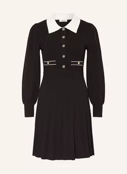 Трикотажное платье Sandro, черный