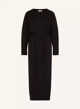 Трикотажное платье Scrivia Max Mara Leisure, черный