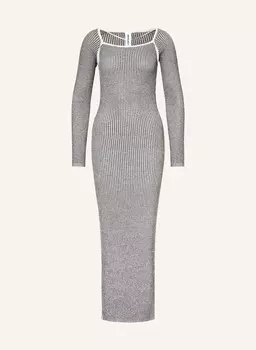 Трикотажное платье Somethingnew, серый