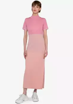 Трикотажное платье Sportalm Kitzbhel с вырезом на спине, цвет Pink Begonia