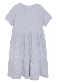 Трикотажное платье SS STRUCTURE Creamie, цвет xenon blue