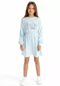 Трикотажное платье Standard MINOTI, цвет mottled blue