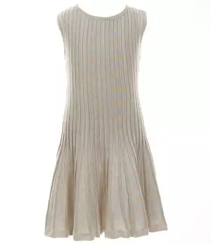 Трикотажное платье-свитер без рукавов с эффектом омбре для маленьких/больших девочек 2–10 лет Peek, мультиколор