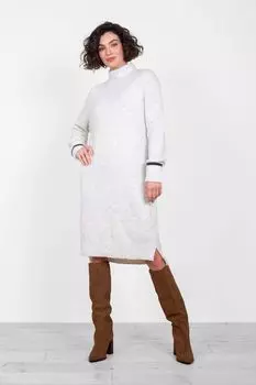 Трикотажное платье-свитер Lagon Brakeburn, серый