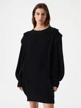 Трикотажное платье свободного кроя Iro, черный