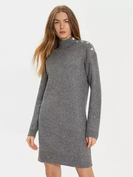 Трикотажное платье свободного кроя Morgan, серый