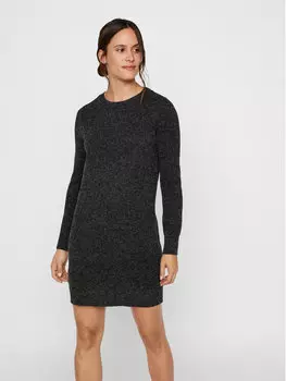 Трикотажное платье свободного кроя Vero Moda, черный