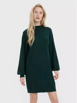 Трикотажное платье свободного кроя Vero Moda, зеленый