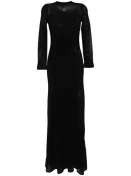 Трикотажное платье TOM FORD, черный