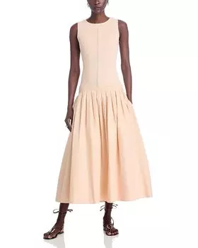 Трикотажное платье Tori Proenza Schouler White Label, розовый