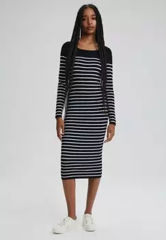 Трикотажное платье TRAFIKO Diverse, черный