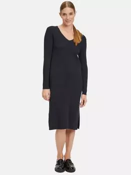 Трикотажное платье Vera Mont, синий