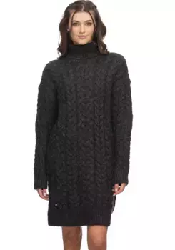 Трикотажное платье в стиле рэгвир "Платье ЖАННА" Ragwear, серый