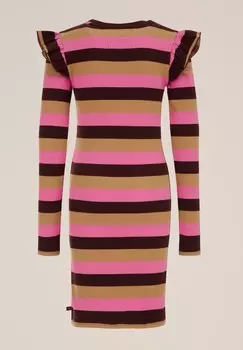 Трикотажное платье WE Fashion, разноцветный