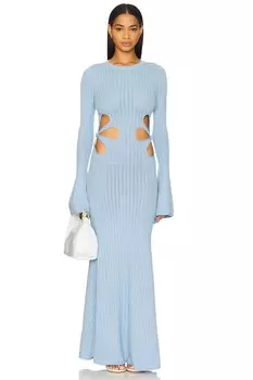 Трикотажное платье X revolve destiny от Sau Lee, baby blue