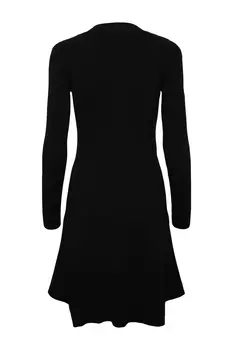 ТРИКОТАЖНОЕ ПЛАТЬЕ YASJUNE LS S. Y.A.S., черный
