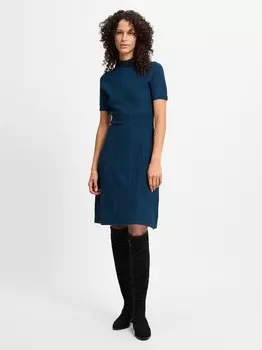 Трикотажное платье Zero, индиго