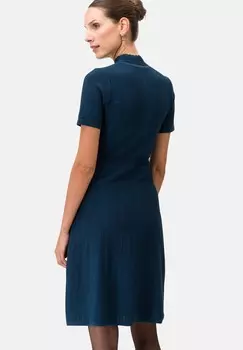 Трикотажное платье zero, синий