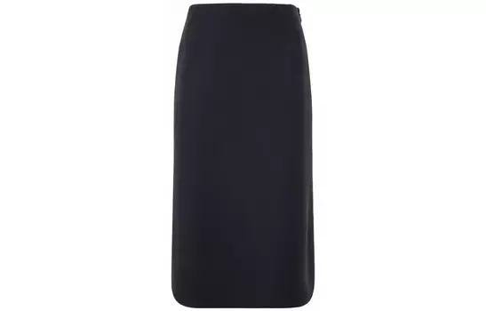 Трикотажное платье женское черное Maison Margiela