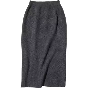 Трикотажное платье женское темно-серое Uniqlo