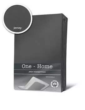Трикотажное полотно антрацит 140х200 One-Home, серый