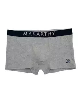 Трикотажные боксерские шорты на резинке Makarthy, серый