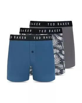 Трикотажные боксеры, 3 шт. Ted Baker, мультиколор