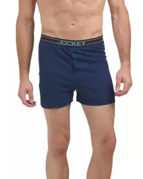 Трикотажные боксеры из смеси хлопка Jockey, синий