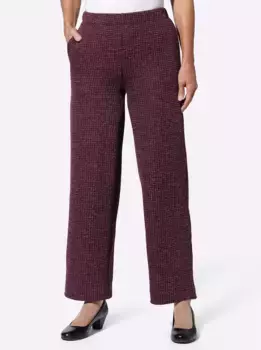Трикотажные брюки Classic Basics, бордовый