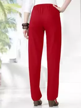 Трикотажные брюки Classic Basics, красный