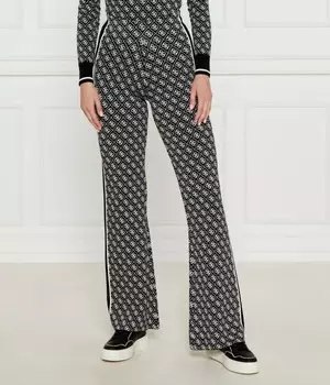 Трикотажные брюки Flare Fit Guess Jeans, черный