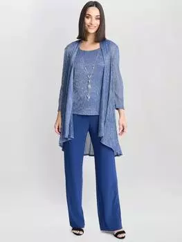 Трикотажные брюки Gina Bacconi, цвет Blue Multi