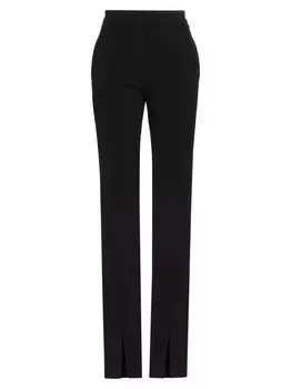 Трикотажные брюки Greta с разрезом Piazza Sempione, черный