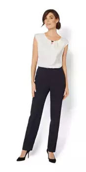 Трикотажные брюки HERMANN LANGE Collection "Трикотажная куртка HERMANN LANGE Collection "Юлия"", цвет морской волны