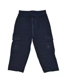 Трикотажные брюки-карго Mish Mish, синий