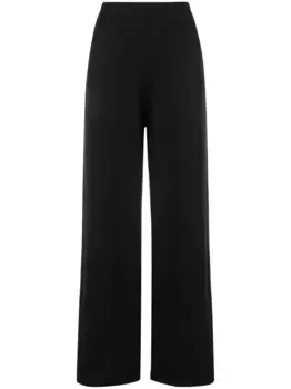 Трикотажные брюки клеш Barrie, черный