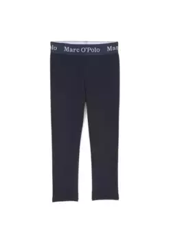 Трикотажные брюки Marc O'Polo "из теплой смесовой хлопчатобумажной ткани", синий