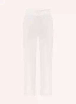 Трикотажные брюки Mrs & Hugs, экрю