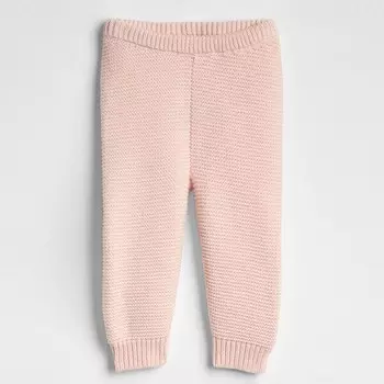 Трикотажные брюки новорожденный Gap, розовый