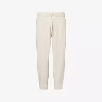 Трикотажные брюки Paige для бега с резинкой на манжетах, серебряный