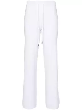 Трикотажные брюки прямого кроя Peserico, белый