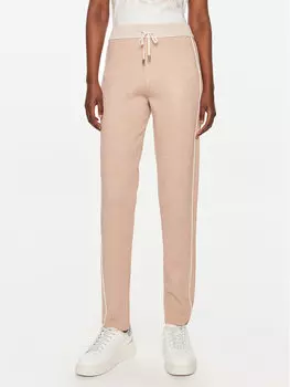 Трикотажные брюки regular fit Liu Jo, розовый