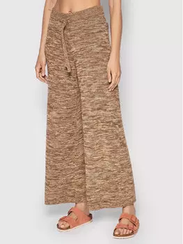 Трикотажные брюки свободного кроя Seafolly, коричневый