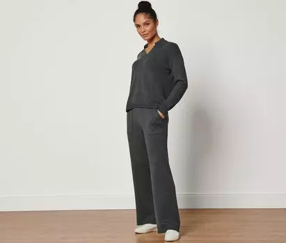 Трикотажные брюки Tchibo, антрацит