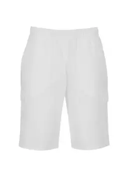 Трикотажные брюки Trigema "TRIGEMA карго-бермуды из 100% хлопка" (1 шт.), белый