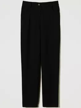 Трикотажные брюки TWINSET, черный