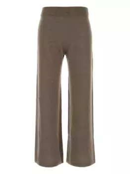 Трикотажные брюки Weekend Max Mara, коричневый