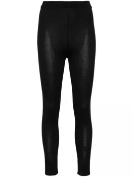 Трикотажные джогеры Cynthia Rowley, черный