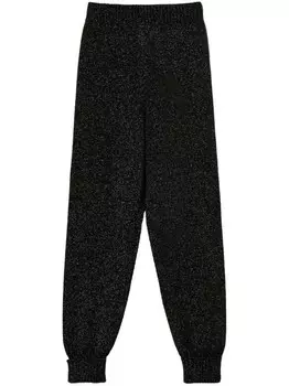 Трикотажные джоггеры TWINSET, черный